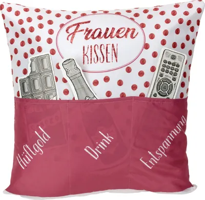 Produktbild von HERGO Sofahelden Kissen "Frauenkissen"