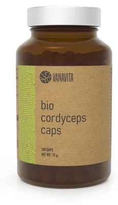 Produktbild von GymBeam - Cordyceps - VanaVita, 120 Kapseln
