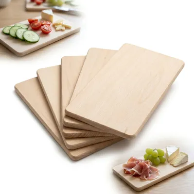 Immagine prodotto di Tavola da colazione in legno di faggio 22 x 12 x 1 cm, 50 pezzi