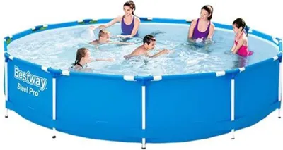 Obrázek produktu pro Bestway Steel Pro 56706, 6473 l, Rámový bazén, Modrá, 21 kg
