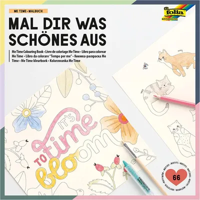 Immagine prodotto di folia 82302 folia Malbuch "Me Time", 230 x 230 mm, 20 Blatt