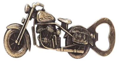 Motorrad-Flaschenöffner aus Zinklegierung, kompakt, tragbar