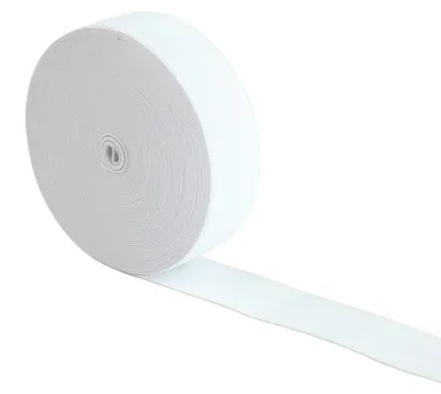 Elastikband weiß 25 mm x 10 m Gummiband zum Nähen