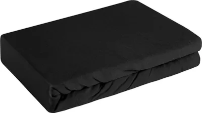 Produktbild von Spannbettlaken JERSEY3 schwarz 240x220 30CM 140