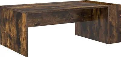 Obrázek produktu pro vidaXL Konferenční stolek kouřový dub 95 x 50 x 34 cm materiál na bázi dřeva