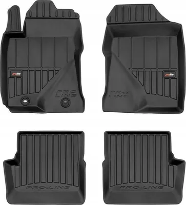 Image de Tapis en caoutchouc et tapis de sol Toyota Corolla 9 E12 2001-2007 3D Mulde