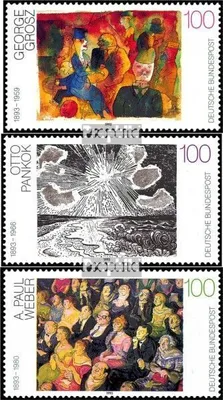 Produktbild von Briefmarken BRD (BR.Deutschland) 1993 Mi 1656-1658 (kompl.Ausg.) FDC Deutsche Malerei des 20.Jahrhunderts (II)