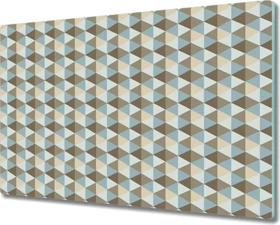 Produktbild von Glas-Herdabdeckplatte Glaskeramikkochfeld-Abdeckung Spritzschutz - 80x52 cm - Abstrakt Muster