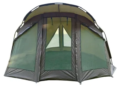 Zdjęcie produktu dla Namiot wędkarski - Namiot wędkarski Sedco 1-2 osobowy 300x270x165 cm Khaki - 300 cm