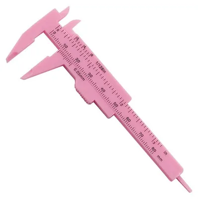 Zdjęcie produktu dla Suwmiarka plastikowa, zakres pomiarowy 0-80 mm, do precyzyjnych pomiarów
