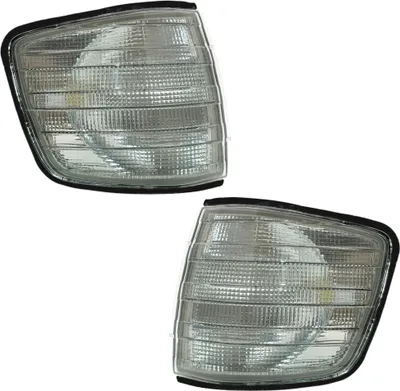 Produktbild von Frontblinker Set für Mercedes C126 S Klasse Coupe 1981-1991 Blinker Smoke