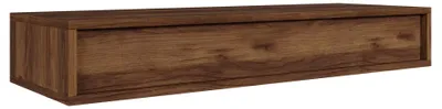 Produktbild von Selsey Sanva - Wandkonsole mit Schublade, Nussbaum Warmia Optik, 90 cm