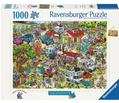 Image de Ravensburger 12000721 Puzzle The Campsite 1000 Teile 12000721