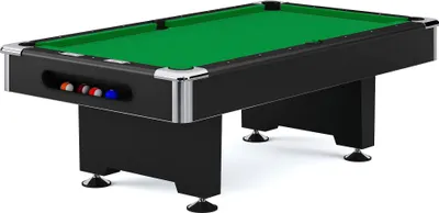 Produktbild von Automaten Hoffmann Billardtisch "Club Pro III", Apple-Green, Simonis 860, 8 ft (Spielfeld 224x112 cm)
