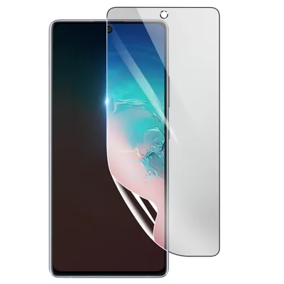 Produktbild von 3mk, Stoß- und kratzfester Hydrogel Bildschirmschutz für Samsung Galaxy S10 Lite, Transparent