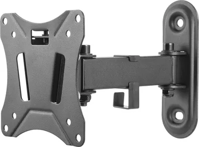Zdjęcie produktu dla Deltaco ARM-0250, 68,6 cm (27"), 75 x 75 mm, 100 x 100 mm, -7,5 - 7,5°, -90 - 90°, Czarny