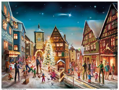 Produktbild von Adventskalender \Rothenburg Plönlein\""