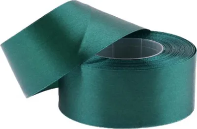 Obrázek produktu pro Stuha saténová 38 mm/32 m - lahvově zelená