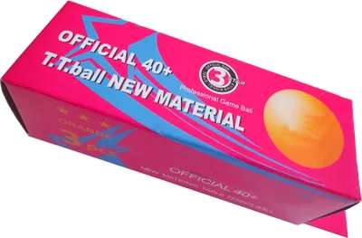 Produktbild von Tischtennisbälle DOUBLE HAPPINES 3star 3Stück G1819/40K