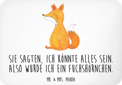 Produktbild von Mr. & Mrs. Panda magnet Einhorn Wunsch - Weiß - Geschenk, Pinnwandmagnet, Fuchshörnchen, Fuchs, Unicorn, Notizhalter, Kühlschrankmagnet, holzmagnet, Einhörner, Füchse