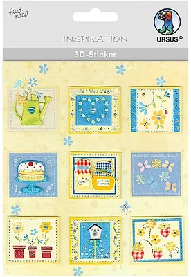 Produktbild von 3D-Sticker Motiv 2 - Servietten