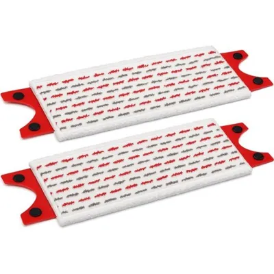 Produktbild von 2 Stück Bodenwischer Ersatzbezug, Wischmopp Bezug für vileda und ultramax, 2-in-1 Wischbezug Bodenwischer aus Mikrofasern für Alle Hartböden