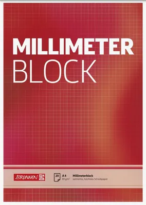 Immagine prodotto di 10XBRUNNEN 104747001 Mm-Block A4 20Blatt