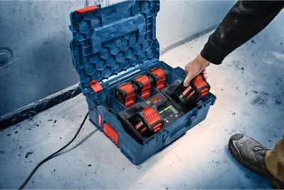 Immagine prodotto di Bosch EXPERT EXAL18V2-320 Caricabatterie doppio 18 V 16 A + L-Boxx ( 1600A02YG5 )