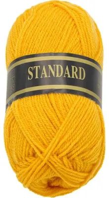 Obrázek produktu pro Příze STANDARD - 50 g, 150 m - Žlutá