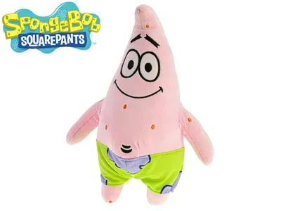 Obrázok produktu pre Nickelodeon Spongebob Patrick - 27cm pluszowa maskotka oficjalny produkt