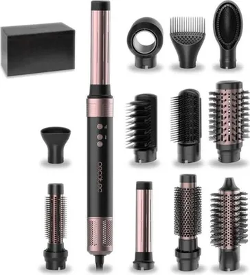 Obrázok produktu pre Kulma/fén CECOTEC Bamba CeramicCare 12v1 AirGlam čierna
