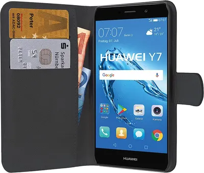 Produktbild von PEDEA Bookstyle für das Huawei Y7 (2017), schwarz
