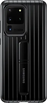 Produktbild von Samsung Galaxy S20 Ultra Hülle - Kunststoff - Samsung Backcover - Schwarz