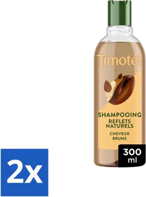 Zdjęcie produktu dla Timotei - Szampon - Intensywny brąz - 300 ml - Opakowanie promocyjne - 2 sztuki