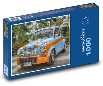 Produktbild von Puzzle 1000 Klassischer Rennwagen - martinpuzzle