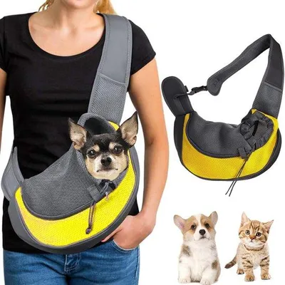 Produktbild von Azomor® Komfortabler Haustierträger für Hunde und Katzen mit verstellbaren Schultergurten