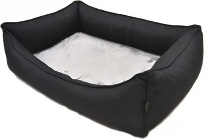 Produktbild von Lebon Hundebett Noah PLUS - Schwarz - 100 x 75 cm