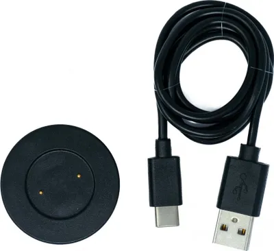 Produktbild von SYSTEM-S USB 2.0 Kabel 75 cm Schwarz Ladestation für Huawei Honor Watch GS PRO Smartwatch