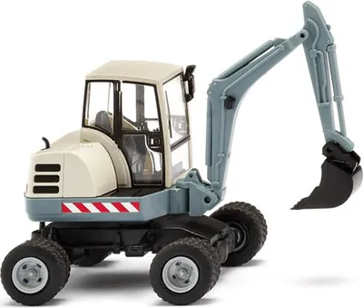 Produktbild von Wiking 065809 Mini-Bagger alpenblau Miniaturmodell 1:87 Kein Spielzeug!!