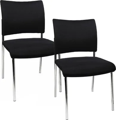 Produktbild von TOPSTAR 2 Visit 10 Besucherstühle schwarz