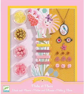 Immagine prodotto di Set per la creazione di gioielli - perline e fiori