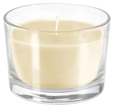 Produktbild von 12x DUNI Kerzenglas 6 x Ø 8,5 cm Cream