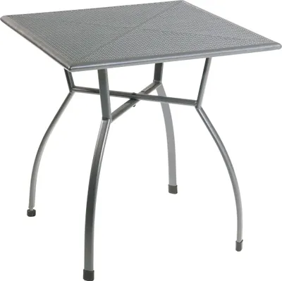Produktbild von Greemotion Gartentisch Tisch Toulouse 70 x 74 x 70 cm Grau  Metall