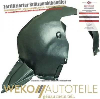 Produktbild von Verkleidung Radhaus rechts DIEDERICHS 2251008 für VW
