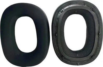 Obrázek produktu pro INF Náhradní gelové náušníky pro sluchátka Bowers & Wilkins PX 7S2/PX8, 2 ks Černá