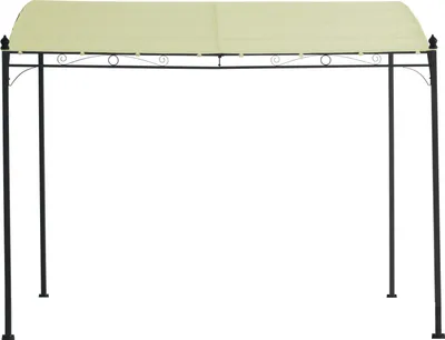 A standalone gazebo frame with a canopy.