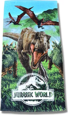 Produktbild von Jurassic World Badetuch Strandtuch 70 x 140 cm Baumwolle