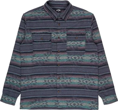 Produktbild von Billabong Offshore Jacquard Langarmhemd Blau L Mann Blau L