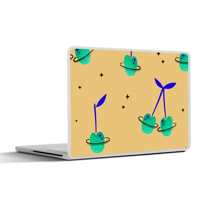 Produktbild von MuchoWow® Laptop Aufkleber Sticker Cover Kinder - Sterne - Weltraum 32.5x23.5 cm - Sticker für Laptop - Selbstklebend