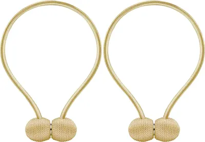 Obrázek produktu pro Verk 01848 Magnetická spona na závěsy 2 ks zlatá